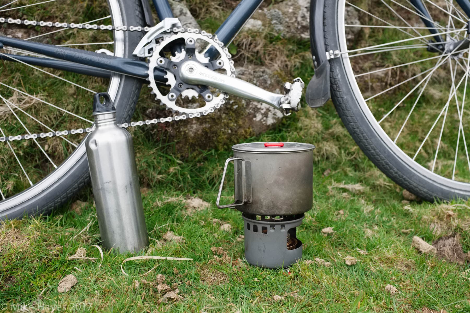 cycling Cornwall camping stove